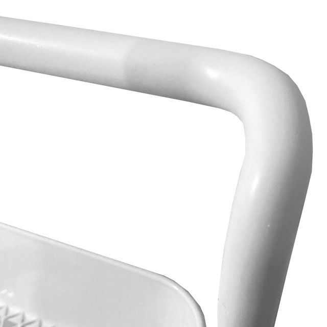 Carrito Metálico Plegable 3 Pisos con Ruedas NUEVO