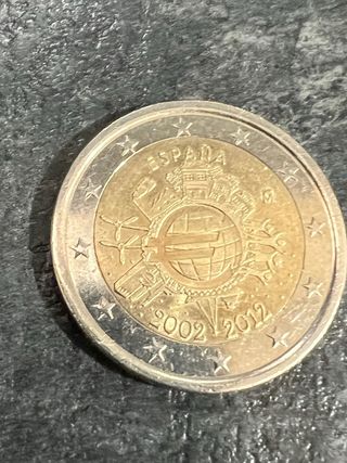 Moneda 2€ España Conmemorativa 2002-2012
