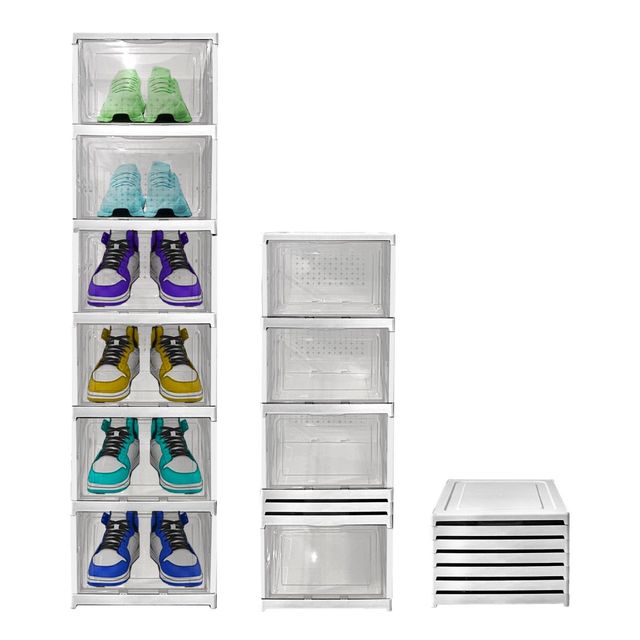 Organizador Zapatos 6 Niveles Transparente, NUEVO