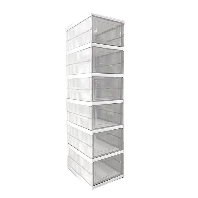Organizador Zapatos 6 Niveles Transparente, NUEVO