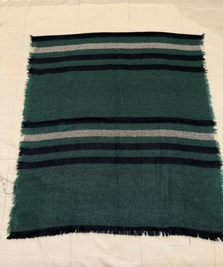 Bufanda XL Verde y Negra 200x90cm