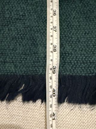 Bufanda XL Verde y Negra 200x90cm