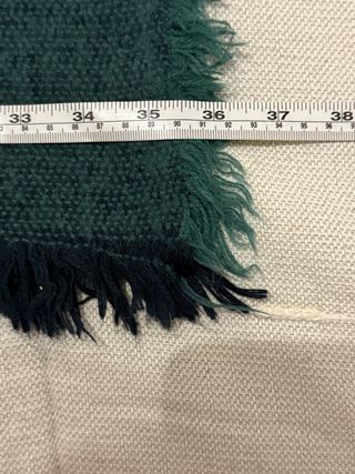 Bufanda XL Verde y Negra 200x90cm