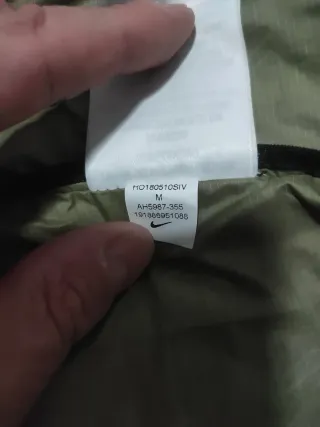 Cortavientos Nike Camuflaje Talla M