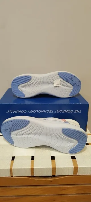 Nuove Scarpe Skechers Bianche e Rosa