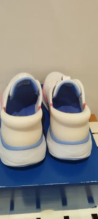 Nuove Scarpe Skechers Bianche e Rosa