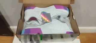 Nuove scarpe da ginnastica Skechers Street bianche