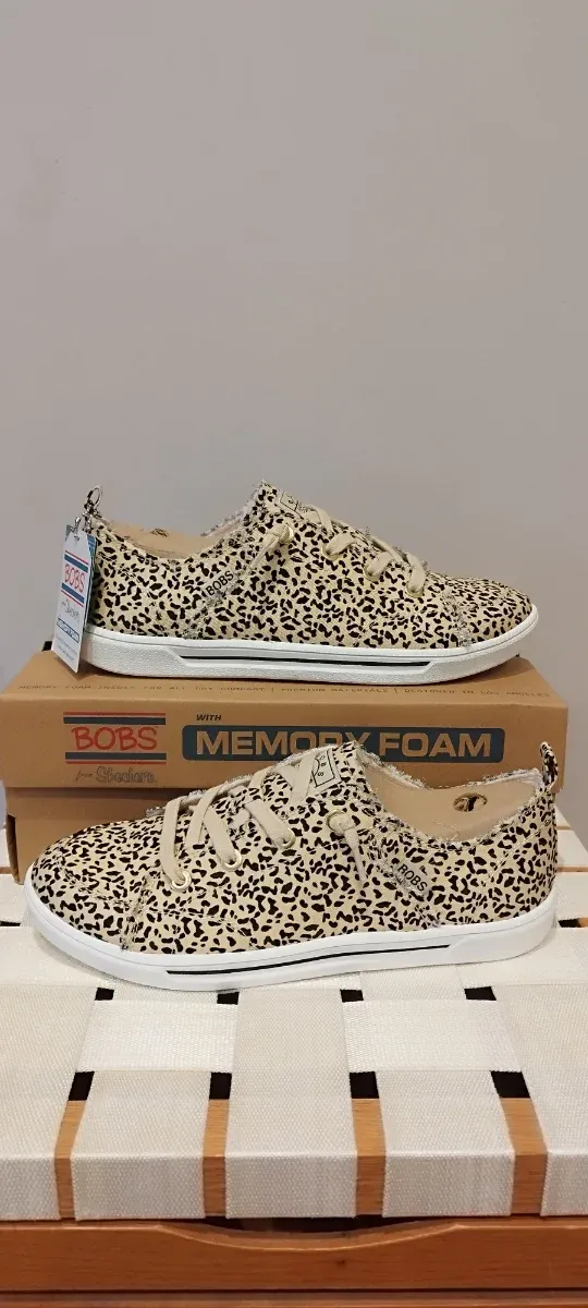 Zapatillas Skechers Bobs Animal Print Nuevas