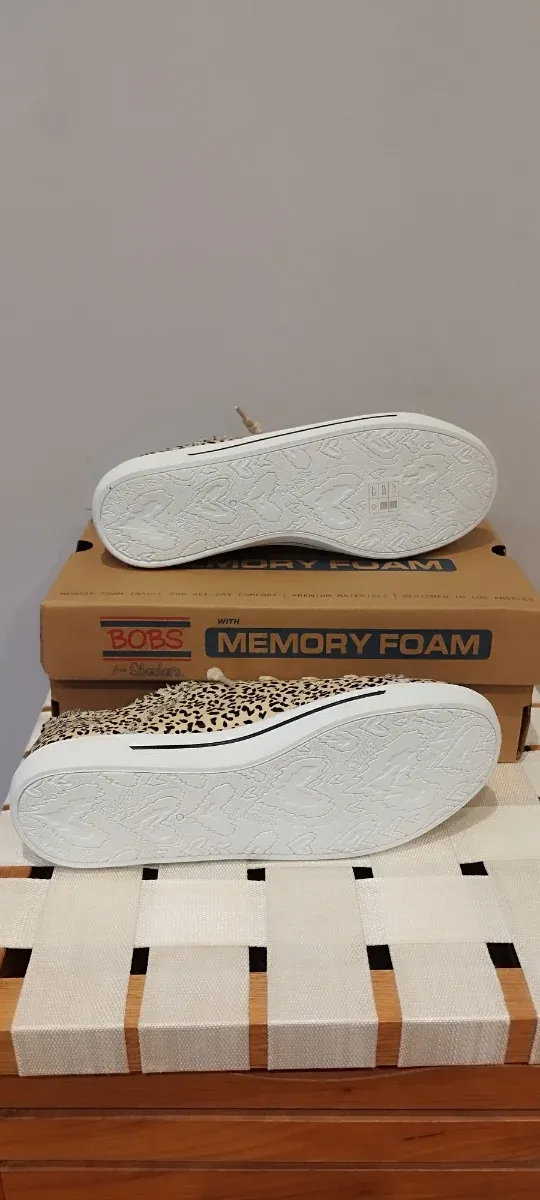 Zapatillas Skechers Bobs Animal Print Nuevas