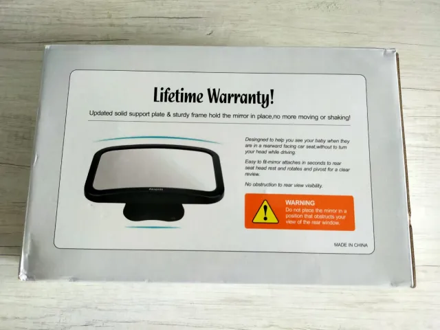 Espejo retrovisor Akapola para asiento trasero