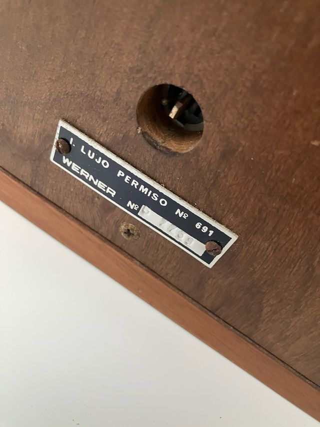 2 Altoparlanti Werner Vintage in Legno