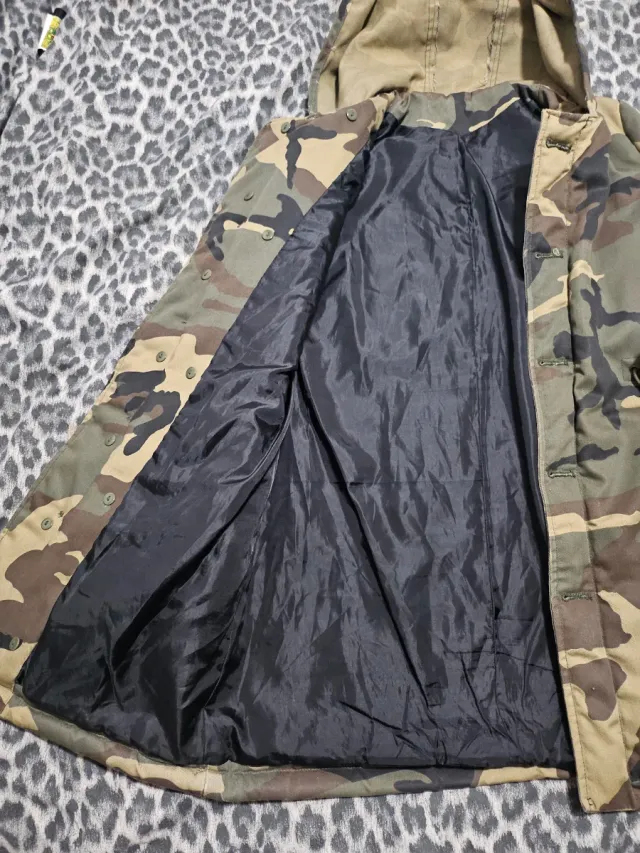 Abrigo Parka Militar Camuflaje