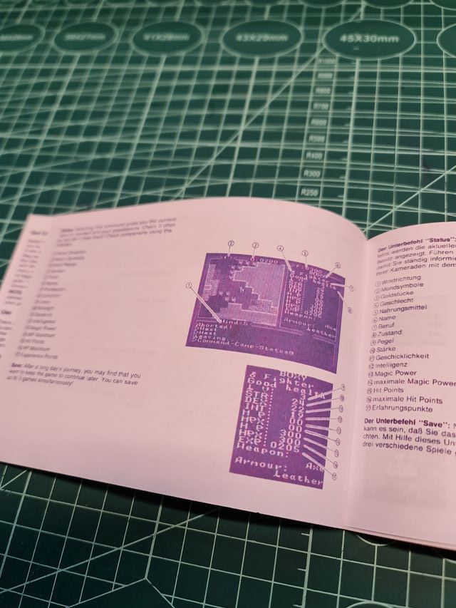 Manuale Ultima IV Master System