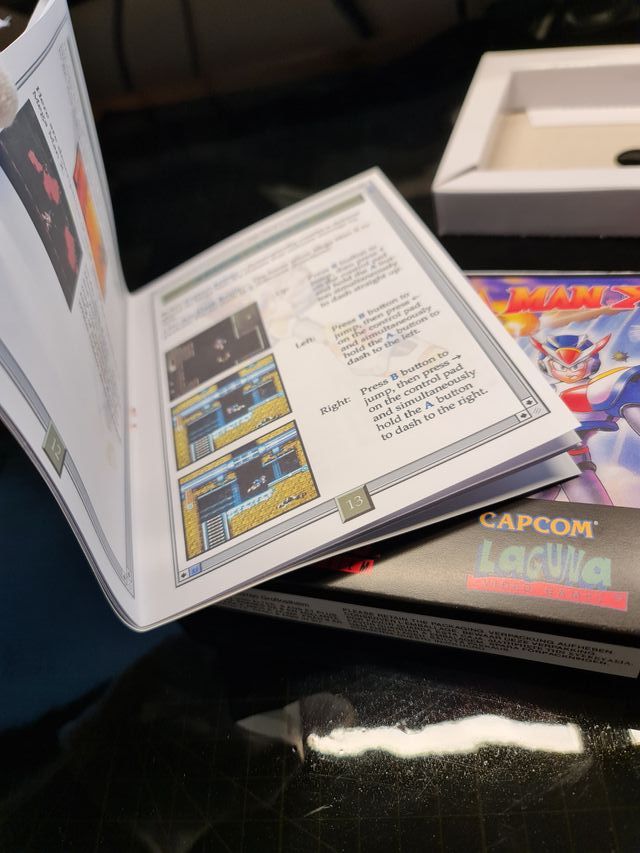 Manuale di Sostituzione Mega Man X3 SNES