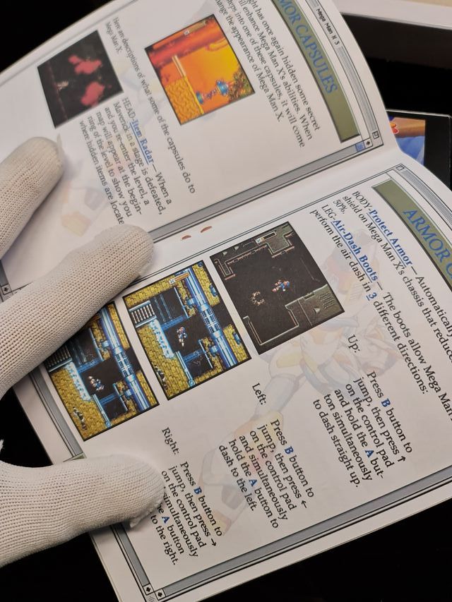 Manuale di Sostituzione Mega Man X3 SNES