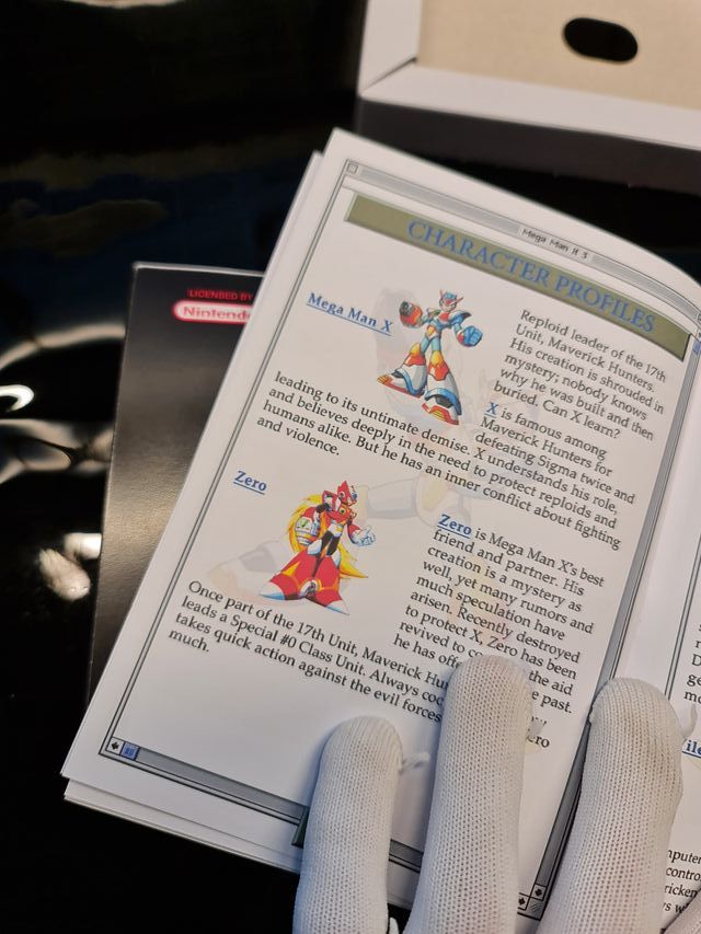 Manuale di Sostituzione Mega Man X3 SNES