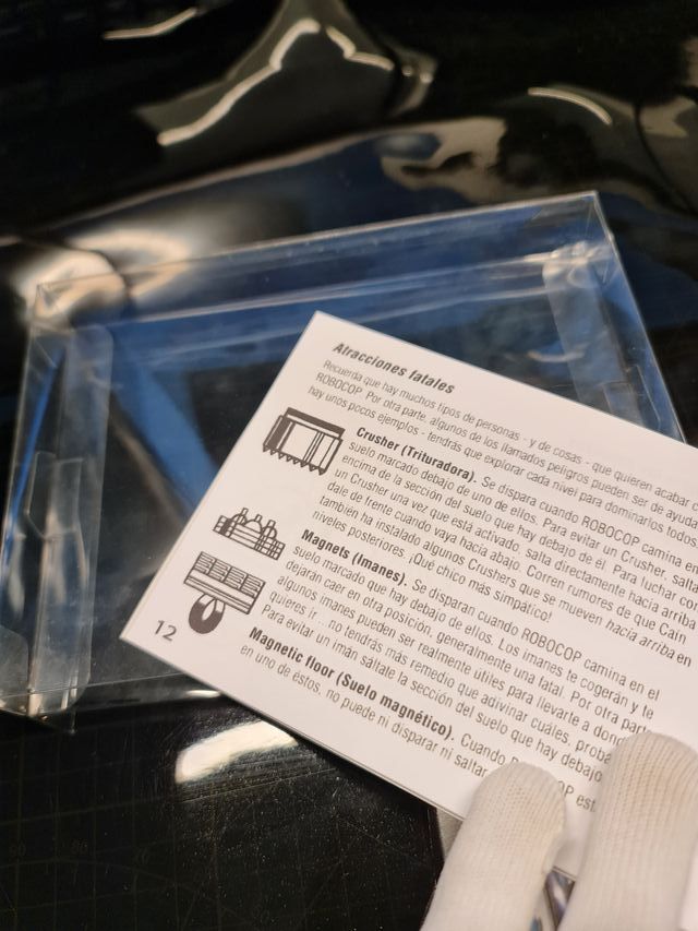 Manuale di sostituzione Robocop 2 Ocean NES