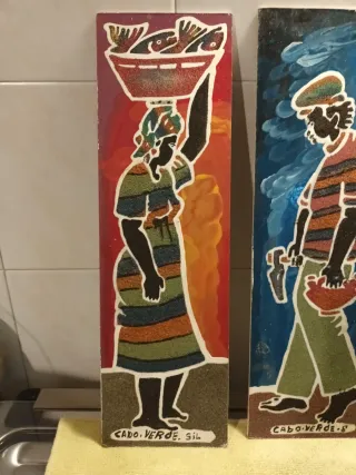 Artesanato Cabo Verde - Pinturas