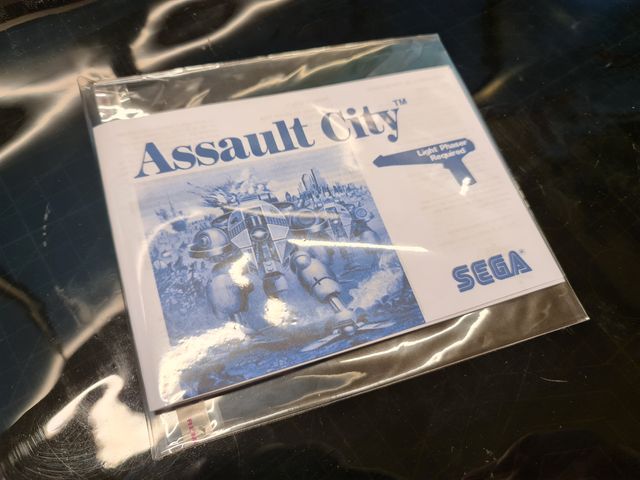 Manual Assault City Master System