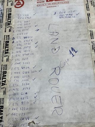 ETC8513 Palanca carburador Land Rover V8