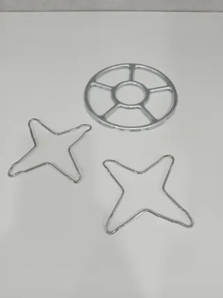 Set 3 riduttori fiamma per piano cottura gas