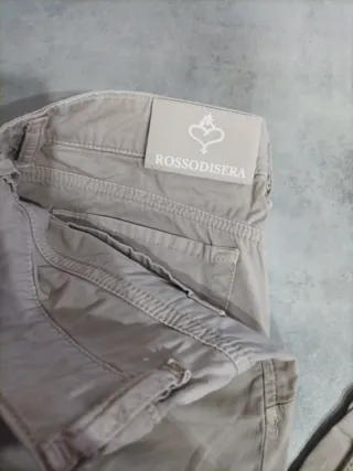 Set Jeans pantaloni donna taglia 44 beige