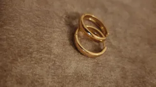 Pendientes Aro Chapados en Oro