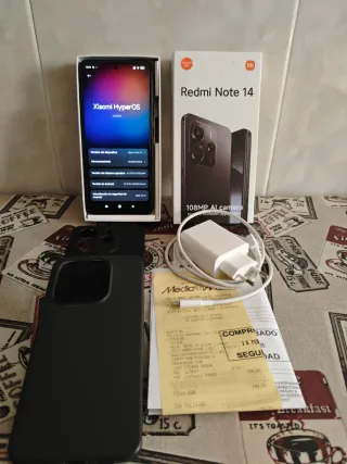 Xiaomi Redmi Note 14 Negro