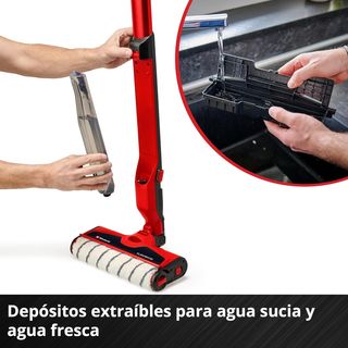 Einhell CLEA Limpiador Suelos Duros Batería