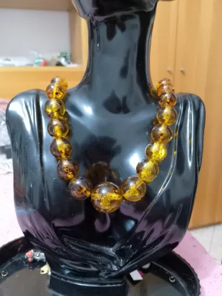 Collana Ambra Sintetica