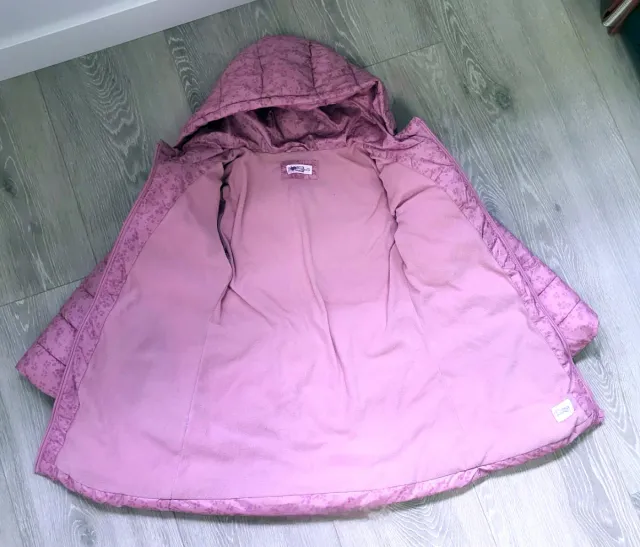 Abrigo niña 8 años Mango estampado