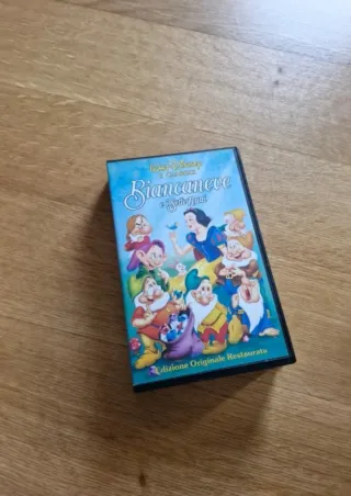 Biancaneve e i Sette Nani VHS Edizione Restaurata