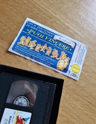 Biancaneve e i Sette Nani VHS Edizione Restaurata