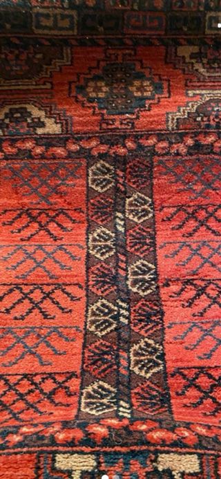 Tappeto vintage anni '70 lana.