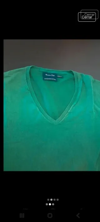 Jersey verde de pico