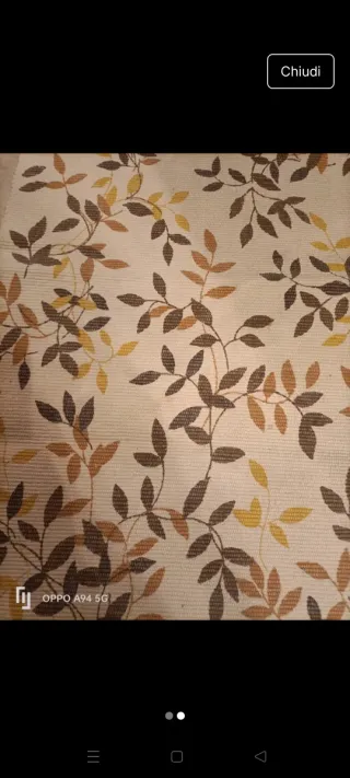 Tappeto con motivo floreale nuovo