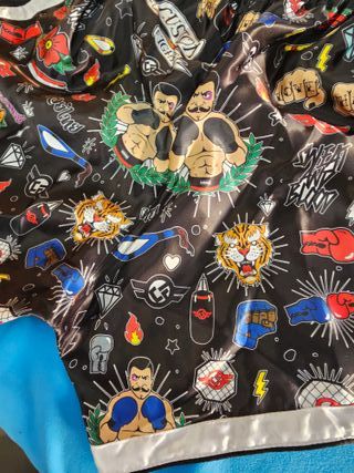 Shorts Muay Thai Custom Fighter Old School XXL