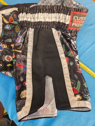Shorts Muay Thai Custom Fighter Old School XXL