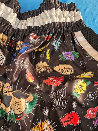 Shorts Muay Thai Custom Fighter Old School XXL