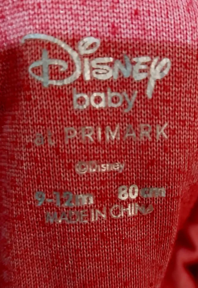 Pijama Minnie Navideño Rojo 80 cms