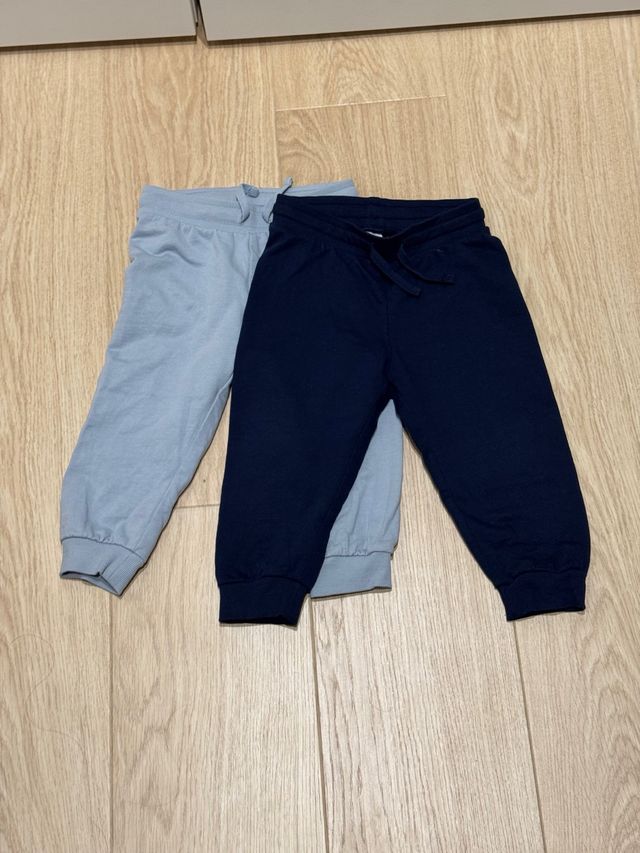 Pack 2 pantalones bebé niño H&M