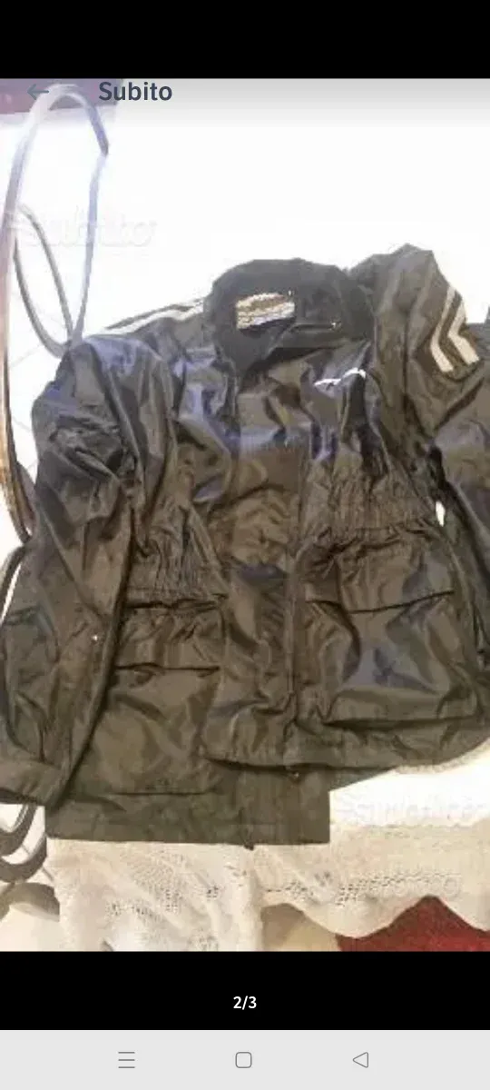 Giacca e pantalone antipioggia moto donna