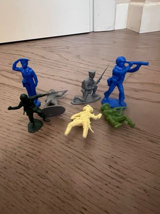 Soldatini plastica vintage assortiti