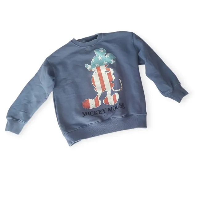 Felpa Mickey Zara Taglia 120cm