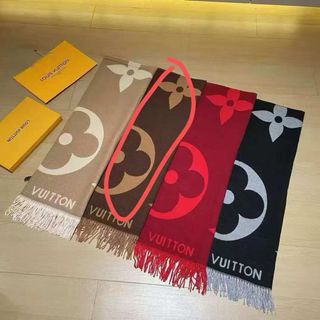 Sciarpa Louis Vuitton Beige e Marrone