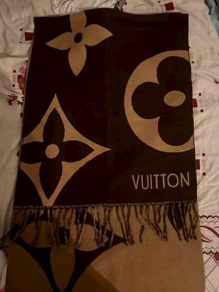 Sciarpa Louis Vuitton Beige e Marrone