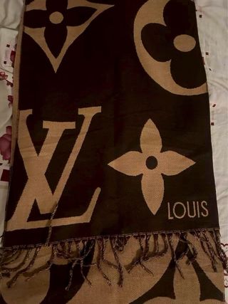 Sciarpa Louis Vuitton Beige e Marrone