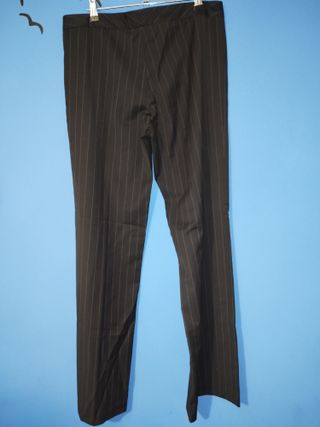 Traje de vestir mujer rayas