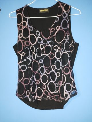 Traje de vestir mujer rayas