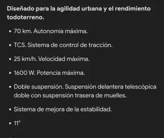 NO NEGOCIABLE patinete  Minebot ZT3